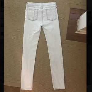 Rag & Bone light blue/white skinny jeans